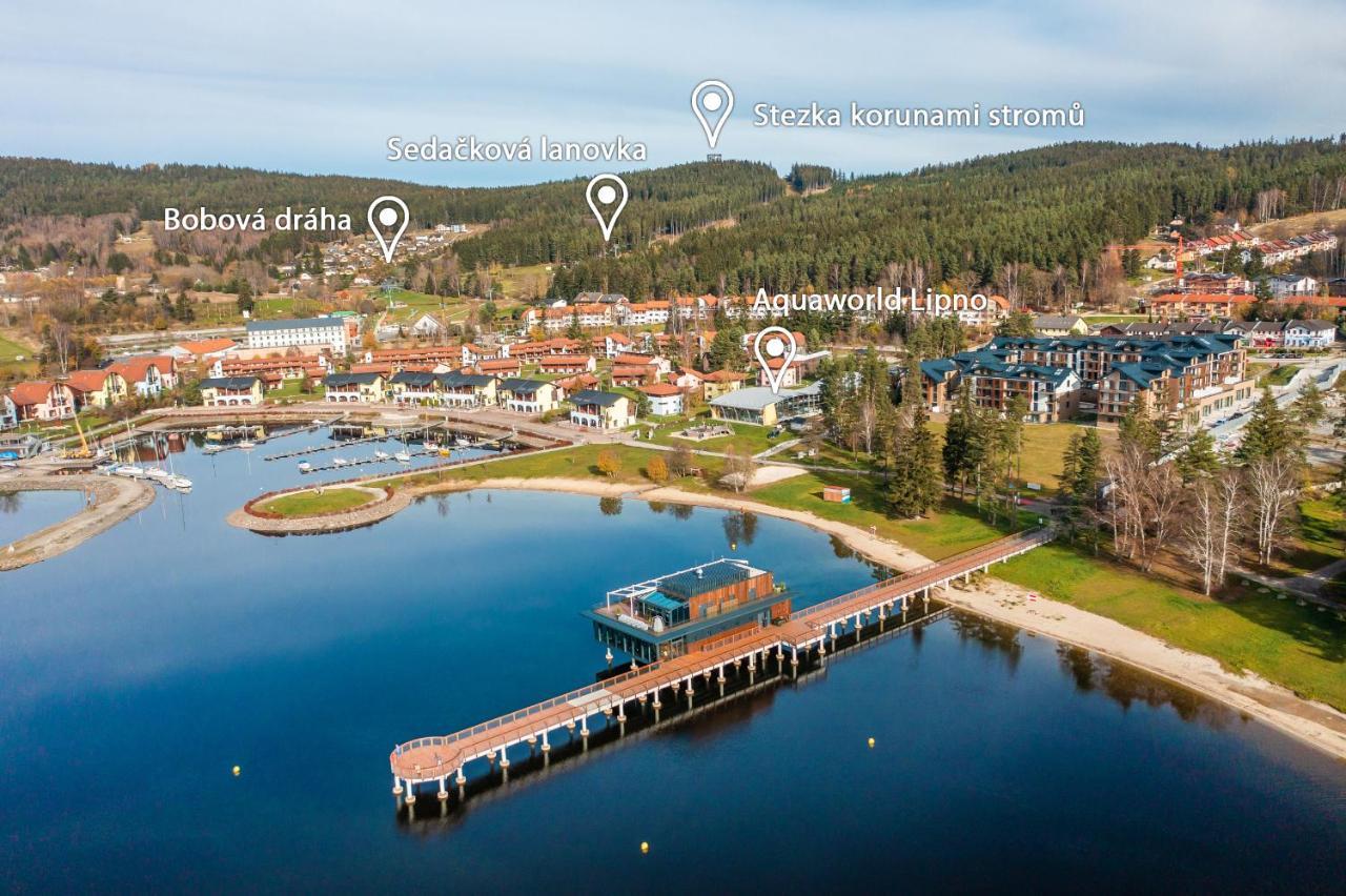 Apartament A121 Molo Lipno S Infrasaunou - Residence Koubek Lipno nad Vltavou Zewnętrze zdjęcie